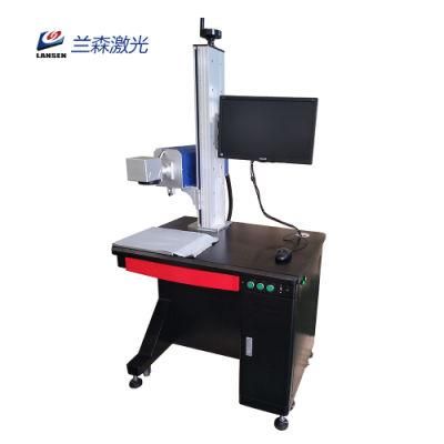 Leather Wood RF Metal Tube CO2 60W Laser Marking Machine