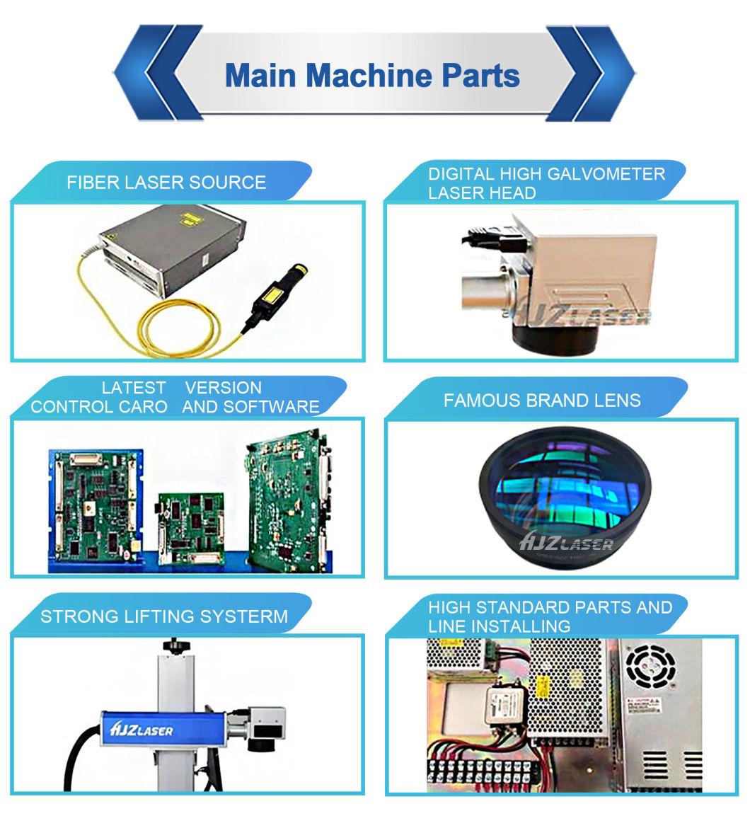 20/30/50/80W/100W 3D Color CO2 UV Fiber Production Line Galvo Fiber Laser Printer Marking CNC Engraving Machine for PVC PE Pipe