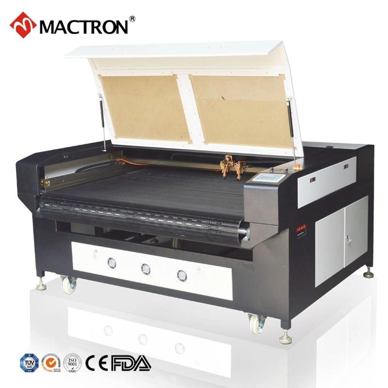 100W Fabric Auto Feeding Laser Cutting Machines