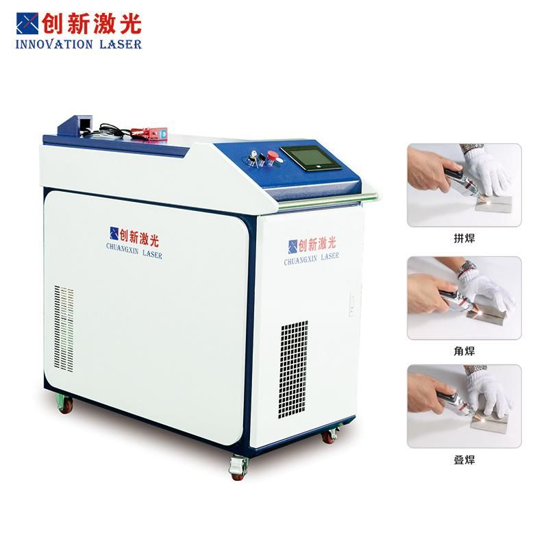 Qbh Optical Fiber Chuangxin Wooden Box Fibre Hand Laser Welding Machine