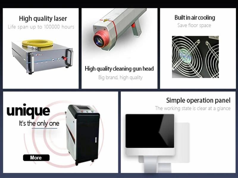 China Professional Paint Cleaning Laser Cleaning Machine Manufacturing Price