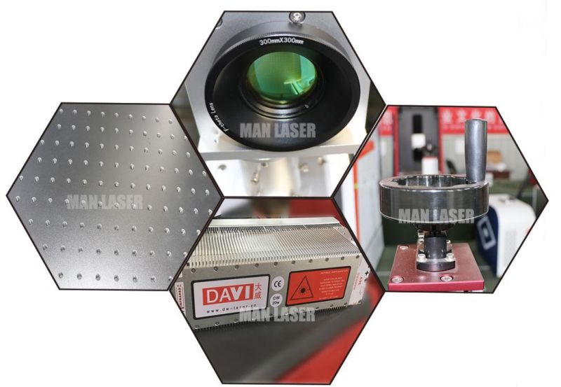 Desktop CO2 Laser Marking Machine for Paper Box Animal Ear Tag Garments