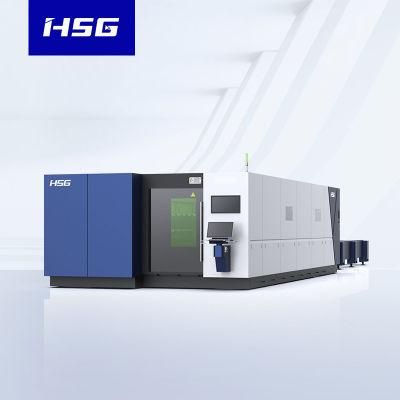 Ipg Raycus 15kw CNC Fiber Metal Laser Cutting Machines 12kw Factory Price Laser Cutter for Carbon /Stainless Steel /Tube Aluminum / Laser