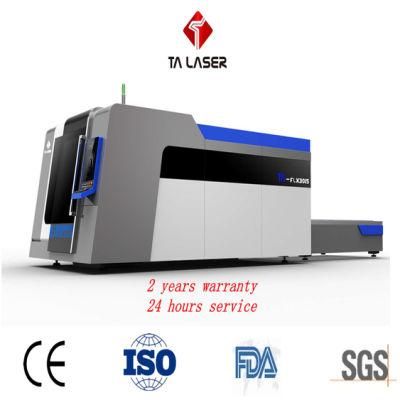 3000W CNC Fiber Laser Machine for Metal Cutting