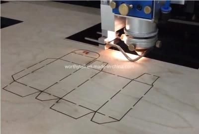 18mm MDF CO2 Laser Die Board Cutting Machine for Shoe Dies Making