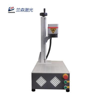 Cheap Super Mini Fiber Metal Brass Sliver Laser Marking Machine 20W 30W