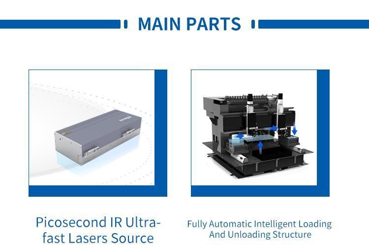 Glass Laser Cutting Machine with Full Inclosed Cover