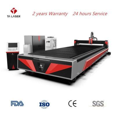 Hot Sale 4000W CNC Fiber Laser Cutting or Engraving Machine for Stainless Steel, Carbon Steel Cutting