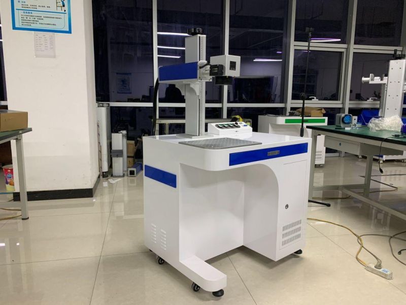 Cabinet Desktop Laser 20W 30W 50 100W Watt Fiber Laser Marking Machine with Computer