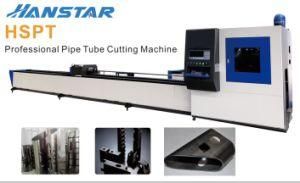 Han Star Popular 1000W-6000W 6 Meters to 10 Meters Metal Stainless Steel Aluminum Tube Pipe CNC Laser Cutter for for Sheet Metal Fabrication