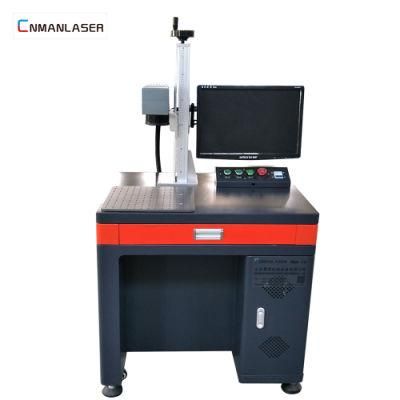 Desktop 30W Color Metal Plate Laser Marking Machine with Computer