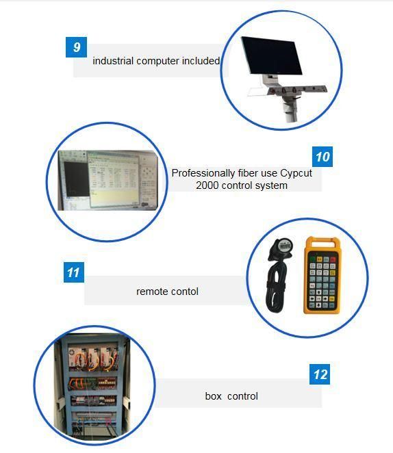 500W 1000W Laser Cutting Machine for Cutting Stainless Steel Metal Sheet Fiber Laser Cutting Machine