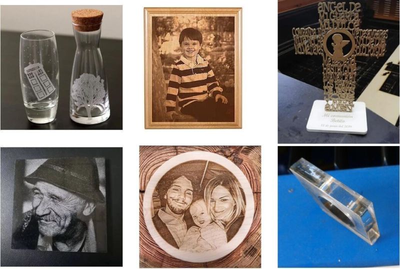 CO2 60W 80W 100W 150W Laser Engraver for Wood Leather Marble Stone Plastic Fabric Glass