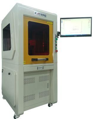 New Fully Enclosed Electric Lift Mini 20W 30W 50W Jpt Mopa Fiber Laser Marking Machine for Color