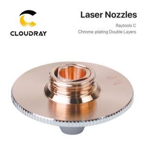 Cloudray OEM Raytools C Type Cutting Nozzles Double Layer Chrome-Plated D32