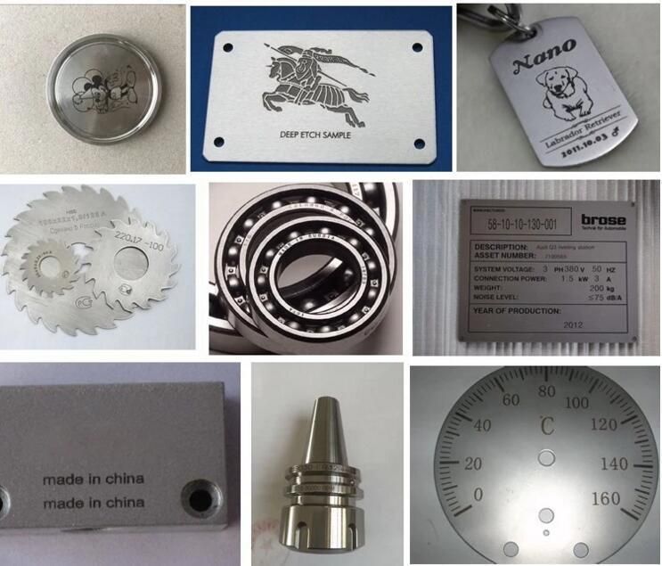20W Portable Mini Fiber Laser Marking Machine for Advertisement