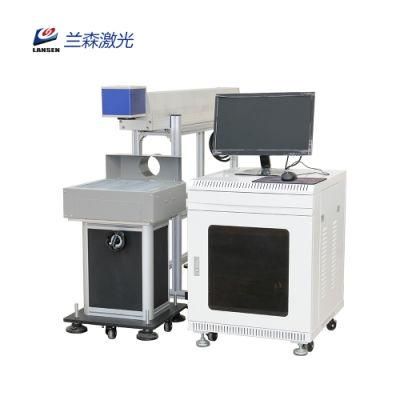Hot CO2 Laser Marking Machine for Nonmetal Logo Printing 80W
