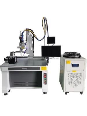 Automatic Fiber Laser Welding Machine/Laser Welder for Sensors/Diodes/Aluminum Alloy