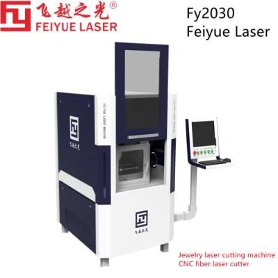 Fy2030 Feiyue Laser Cutting Gold Silver Ornaments Decorations Jewellery Jewelry Laser Cutting Machine Price CNC Fiber Laser Cutter