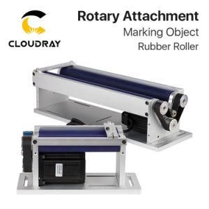 Cloudray Am30 Rotary Attachment Rubber Laser Marking Machine Parts Marking Object Rubber Roller