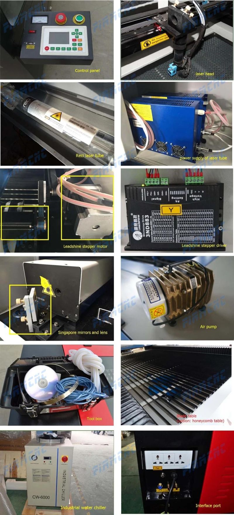 Discount Price 3D Glass Stone Laser Engraving Machine 1390 100W