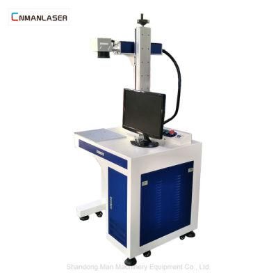 Aluminum Gold Silver Fiber Laser Marking Equipment / CNC Machine