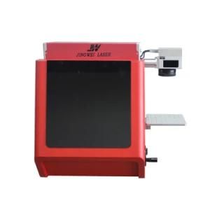 3W 5W 10W UV Button Laser Marking Machine for Plastic and Glasses