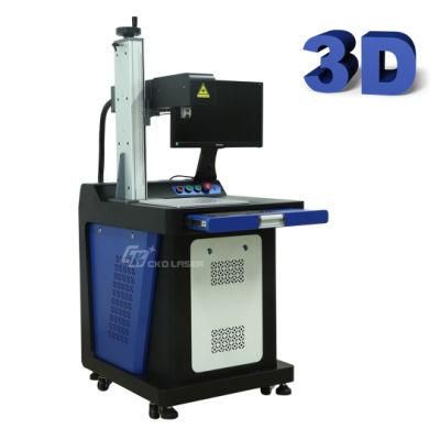 3D Laser Engraving Logo Printing Machine for Metal Medal Irregular Non-Metal Surface