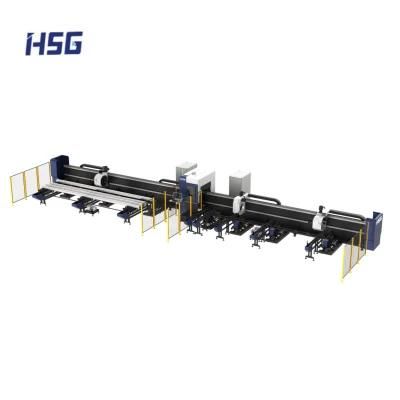 Laser Machine for Cutting Aluminum Tube Profiles 1500W