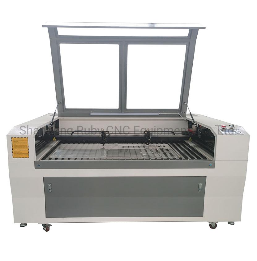 Dual Heads CE Marked CO2 Laser Cutting Machine Flc1610d