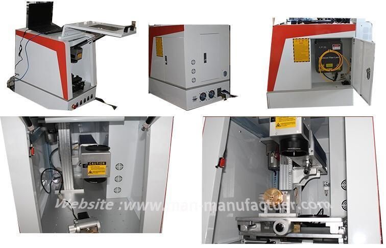 Portable Metal Closed 20W Mini Laser Marking Machine for Aluminum
