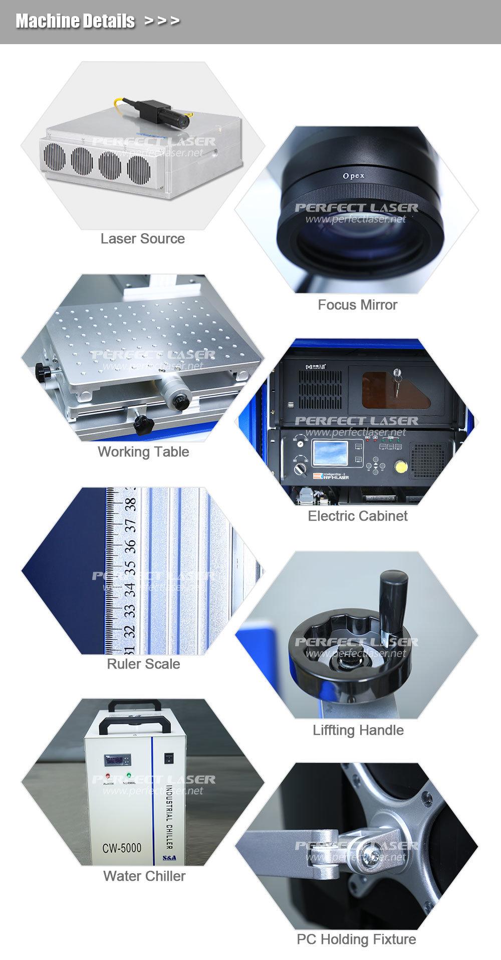 Perfect Laser -Full Enclosed Industrial Ultra-Fine UV Laser Marking Machine for Glass Plastic ABS Engraving and Printing