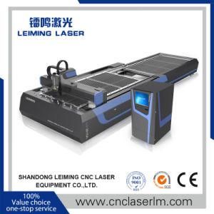 1500W Lm3015A3 Double Table Fiber Laser Cutting Machine for Metal Sheet