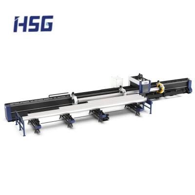 CNC Fiber Laser Cutting Machine Cutting Iron Steel Inox Tube