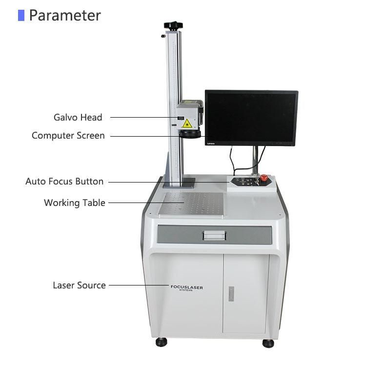 Focuslaser Auto Focus System 3D Fiber Laser Marking Machine