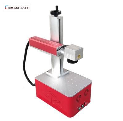 Steel Aluminum Cooper Metal Portable Fiber Laser Marking Machine
