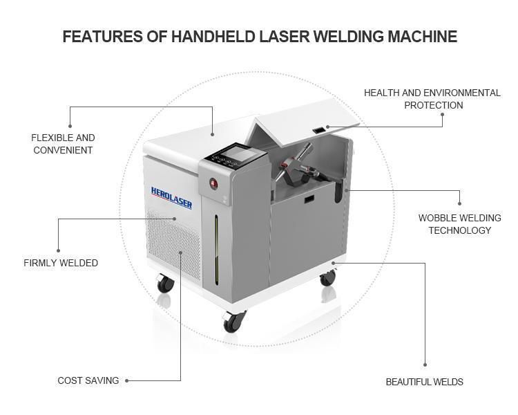 Portable 1000W Laser Welding Machine with Handheld Laser Gun