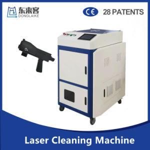 The Latest 500W1000W Manual Portable Laser Cleaning Machine Price Removal Paint/Rust/Oxide Film/Glue/Waste Residue for Car Spare Metal