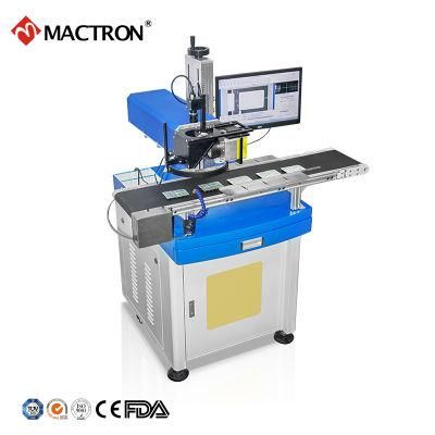 UV Laser Marking Machine with CCD Camera System on Production Line