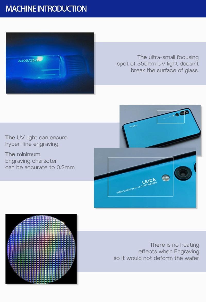 Mini Laser Engraving Marking Machine 3000 MW for PVC/Computer Keyboards