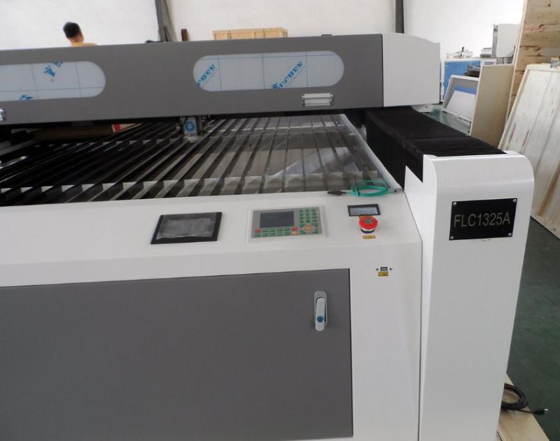 CNC Laser Cut for Metal Nonmetal CO2 Laser Cutting Flc1325A