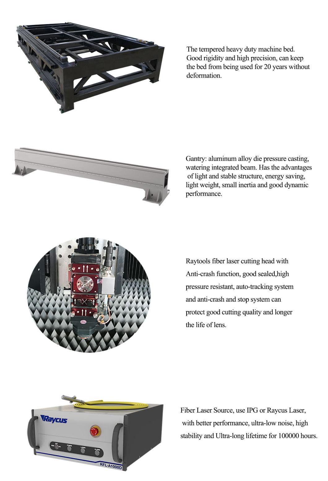 3015 Metal Plate and Tube Fiber Laser Cutting Machine