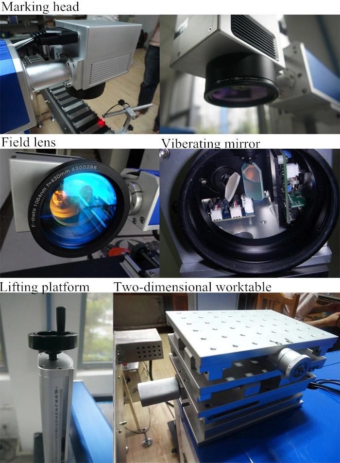 Production Line Wire Professional Flying Fiber Cut Laser Marking Machine