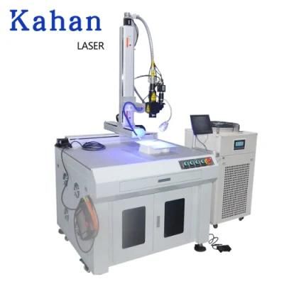 Wobble Swing Head Automatic Metal Welder Soldering Machinery CNC 4 Axis Fiber Laser Welding Machine for Stainless Steel Iron Aluminum Copper
