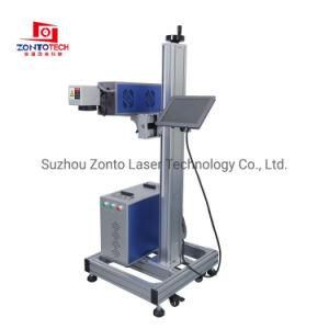 CO2 Laser Marking Machine for Drink Bottle Marking with Synrad Metal Tube 9.3um/10.6um Wavelength, High Precision Marking, Stable Performance