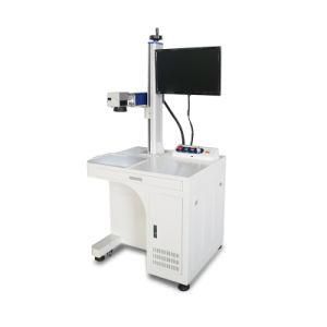 Cabinet Fiber Laser Marking Machine Can Coke Bottle Marking Machine Computer Plastic Cutting Plotter