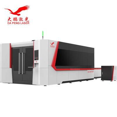 2000W Dapeng Laser Cutter Fiber Laser Cutting Machine with Protective Cover