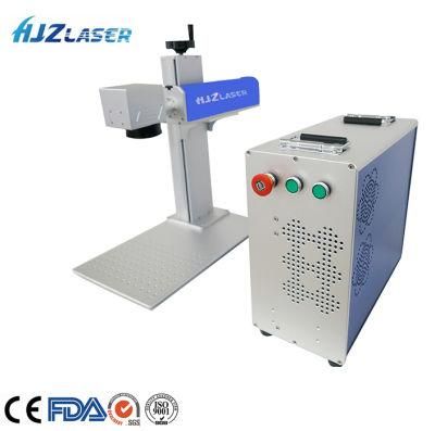 Hjz Metal Fiber Laser Marking Machine 20W 30W 50W Available
