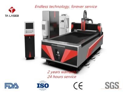 Fabrication Fiber Laser Cutting Machine for Metal, Rare Metals Galvanized Steel, Electrolytic Galvanized Steel, Pickling Board Cutting