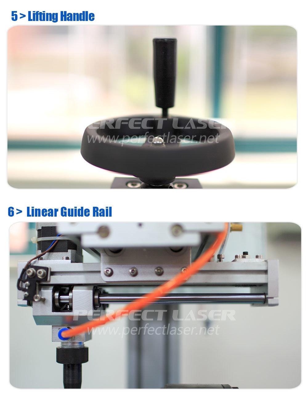 Industrial Characters and Letters Metal Nameplates DOT Peen Marking Machine